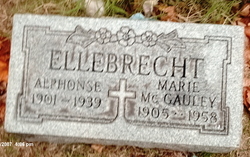 Marie Ellen <I>O'Loughlin</I> Ellebrecht McGauley 