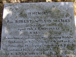 Rev Robert Wilson James 