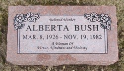 Alberta Bush 