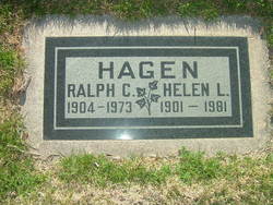Helen Lee <I>Moore</I> Hagen 