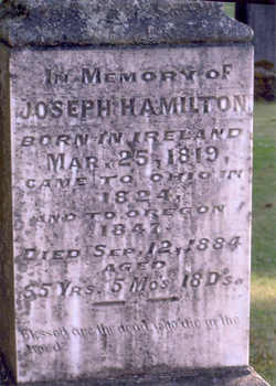 Joseph Elmer Alexander Hamilton 
