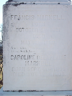 Caroline Matilda <I>Delaplaine</I> Markell 