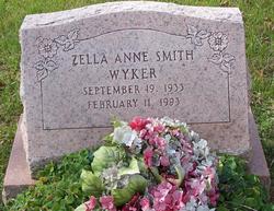 Zella Anne <I>Smith</I> Wyker 