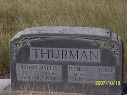 John Willis Thurman 