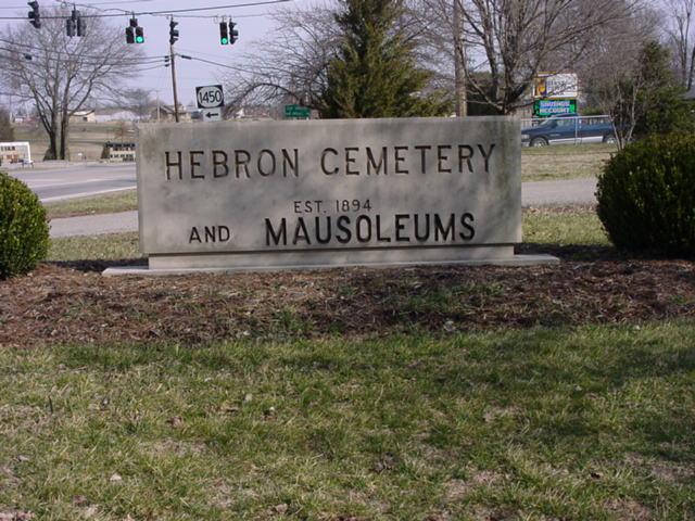 Hebron Cemetery and Mausoleums