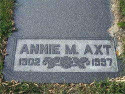 Annie Mary <I>Mauch</I> Axt 