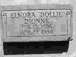 Elnora Virginia “Dollie” <I>Jones</I> Dionne 