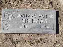 Roxelana Lavina <I>Walker</I> Sherman 