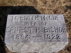 M Edith <I>McCue</I> Bishop 