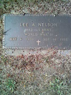 Maj Lee A. Nelson 