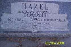 Don Henry Hazel 