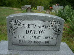 Coretta <I>Adkins</I> Lovejoy 