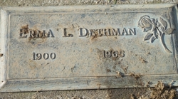 Erma Lorraine Dethman 