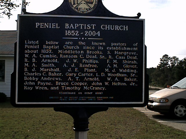 Peniel Baptist Church Cemetery