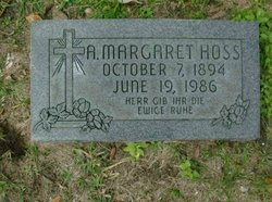 A Margaret Hoss 