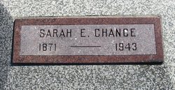 Sarah Elizabeth <I>Schlosser</I> Chance 