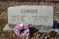 Mary Marguerite <I>Mikesell</I> Corder 