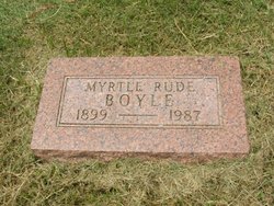 Myrtle <I>Rude</I> Boyle 