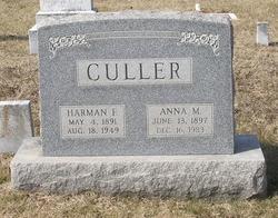Anna Mary Cordelia <I>Huffer</I> Culler 