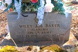 CPL Wiley Joe Baker 
