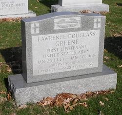 1LT Lawrence Douglass “Larry” Greene 