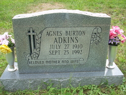 Agnes Burton Adkins 
