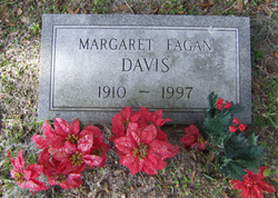 Margaret Ann <I>Fagan</I> Davis 