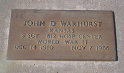 John D Warhurst 
