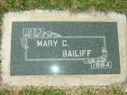 Mary Ellen <I>Cusick</I> Bailiff 