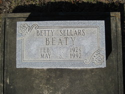 Betty Rose <I>Sellars</I> Beaty 