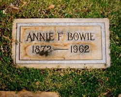 Annie F. Bowie 