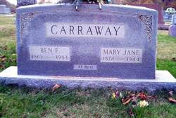 Mary Jane <I>Falwell</I> Carraway 