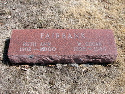 Ruth Ann <I>Allard</I> Fairbank 