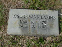 Roscoe Vann Eakins 