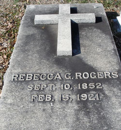 Rebecca Goodwin <I>Thompson</I> Rogers 