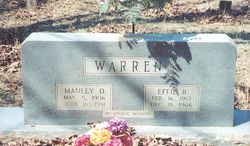 Manley D Warren 