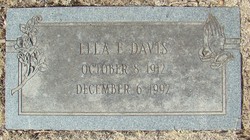Ella E <I>Short</I> Davis 