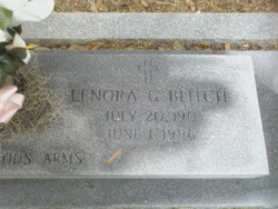 Lenora Ruth <I>Gatch</I> Blitch 