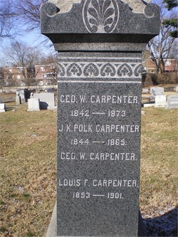 Pvt James Knox Polk Carpenter 