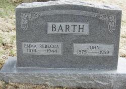 Emma Rebecca <I>Maninger</I> Barth 