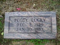 Peggy Joan <I>Stevenson</I> Lucky 