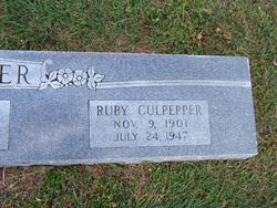 Ruby Dimple <I>Culpepper</I> Alexander 
