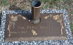 Iva Fern <I>Little</I> Bailey 