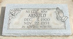 Nettie May <I>Moody</I> Arnold 