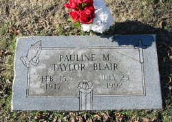 Pauline Miriam <I>Taylor</I> Blair 