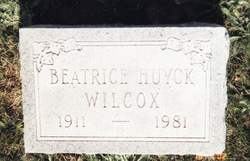 Beatrice <I>Huyck</I> Wilcox 