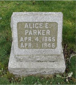 Alice E. <I>Parsons</I> Parker 