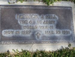 Patrick J Hill 