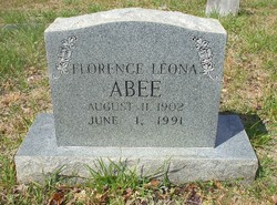 Florence Leona Abee 