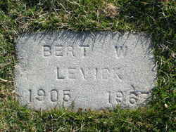 Bert William Levick 